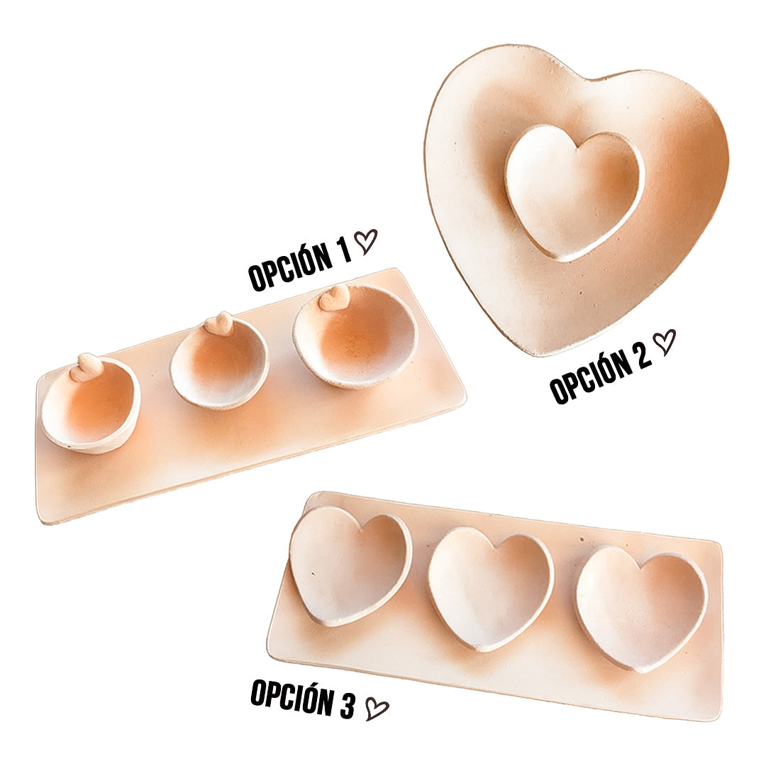 Taller de Esmaltado en Gres (Set de Picoteo)
