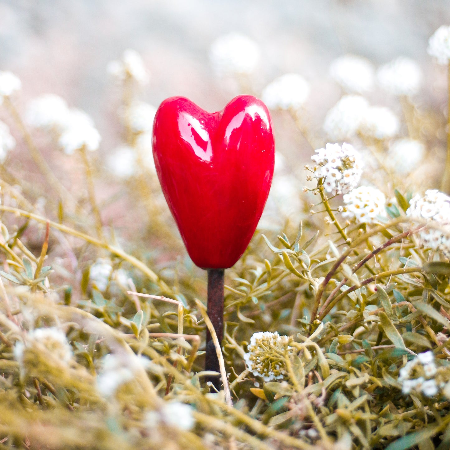 Estaca Jardín Corazón